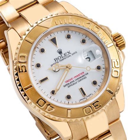 rolex yacht master 18k gold|rolex yacht master 40mm price.